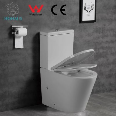 CE Eco Friendly Floor Standing Toilet 2 Piece Commode 635*365*800mm