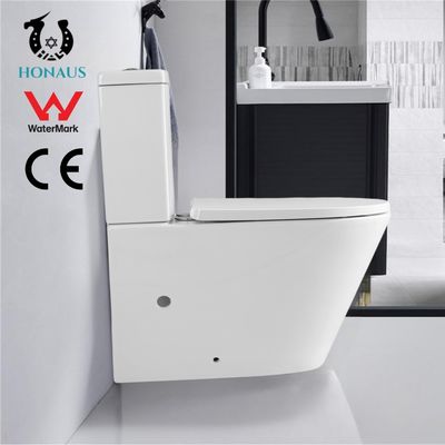 CE Eco Friendly Floor Standing Toilet 2 Piece Commode 635*365*800mm