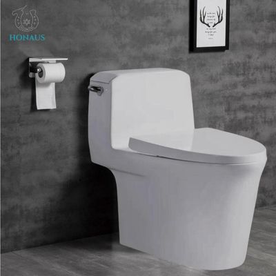 Apartment Hotel S/P Trap One Piece Toilet Bowl Single Flush Square shape
