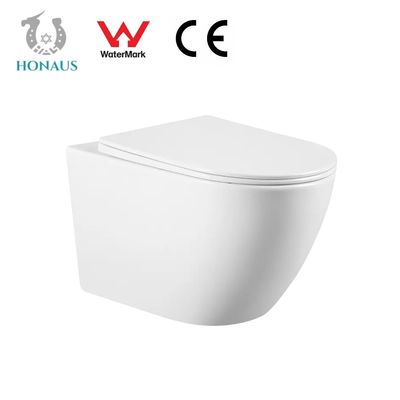 Watermark CE Wall Hanging Commode Rimless Water Closet Washdown Type