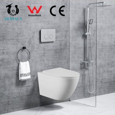 Watermark CE Wall Hanging Commode Rimless Water Closet Washdown Type