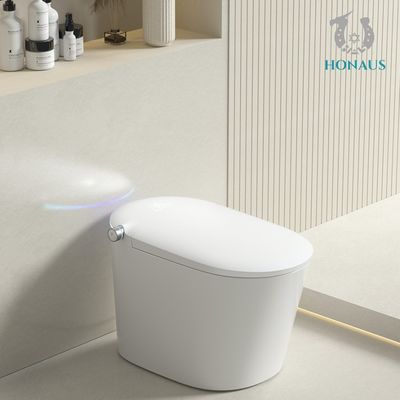 Fashionable Bathroom Toilet Bowl  Modern Smart One Piece Toilet Foot Flush
