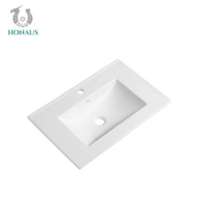 Nordic Minimalist Bathroom Inset Basin Sleek Functional 610*465*170mm
