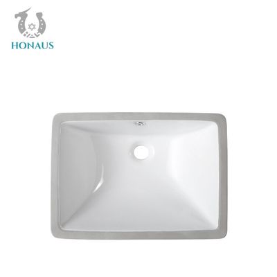 10L-15L Oval Round Bathroom Inset Basin With Overflow Household Hotel Used