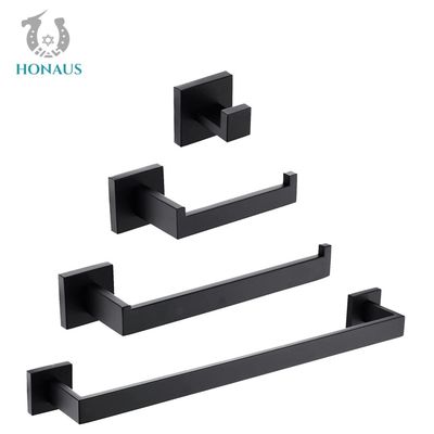 Customized Bathroom Towel Holder Rack With Hooks No Drill Nail Wall Mounted