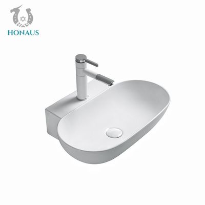 Customization Bathroom Wall Hung Basin Wall Mounted Cloakroom Basin 570*385*100mm