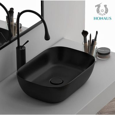 Modern Matte Colorful Bathroom Hand Wash Basin Above Counter Sink