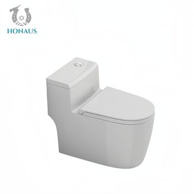 Creamic Bathroom One Piece Toilet Water Closet Scratch Resistant Glaze