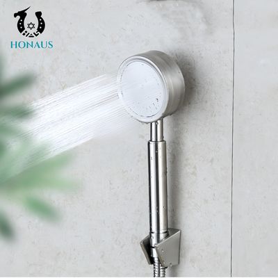 Bathtub Triple Shower Head Set Wall Mounted Rainfall Spray Head