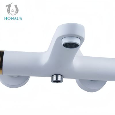 Triple Function Copper Hotel Shower Faucet Household Bathroom Bathtub