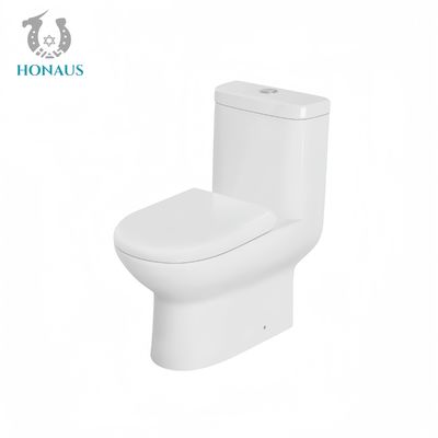 Nano Glaze Ceramic One Piece Toilet Bowl Luxury S Trap Siphonic Jet