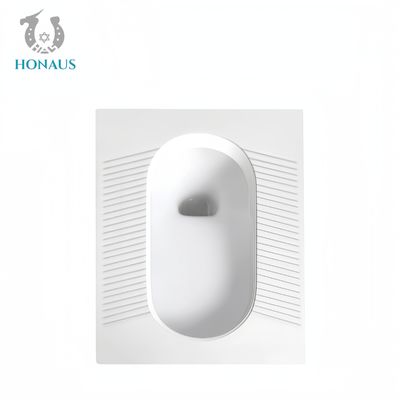 ODM 390mm Pit Distance Squatting Pan Toilet for Project Building