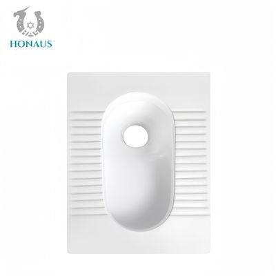550*430*190mm Squatting Pan Toilet No S Bend Modern Anti Stain