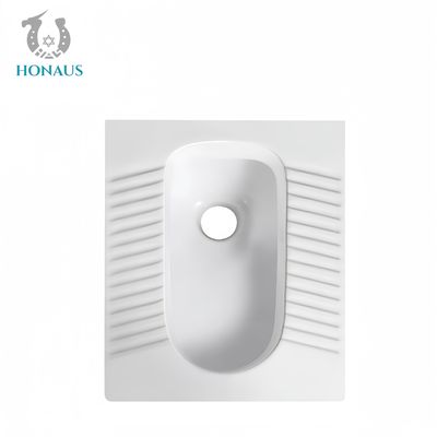 OEM Squatting Pan Toilet Premium Ceramic 530*430*190/230mm Accessories Included