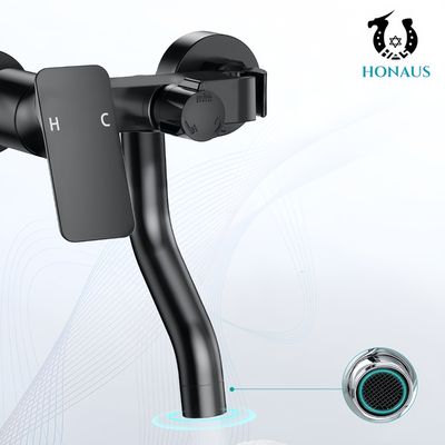Multi Function Exposed Valve Showers Triple Handles Pressurized Spray Gun Brass Body