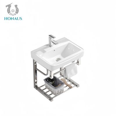 Small Bathroom Wall Hung Bain Shelf Mirror Available High Quality Ceramic Practical