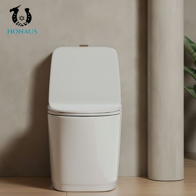 Square High Quality Ceramic One Piece Toilet Bowl S Trap 300mm Factory Sale