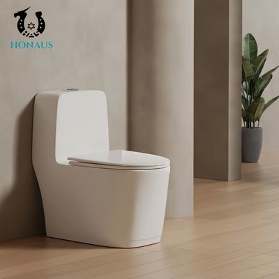 Square High Quality Ceramic One Piece Toilet Bowl S Trap 300mm Factory Sale