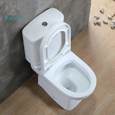 Elegant Bathroom Two Piece Toilet Bowl Floor Mounted Factory Sale Best Ceramic