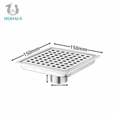 Luxury Bathroom Shower Accessories Floor Drain Premium Stainless Steel Fast Drainage