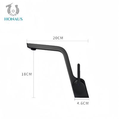 Modern Design Wash Basin Faucet Premium Brass Body Electroplated Gravity Died