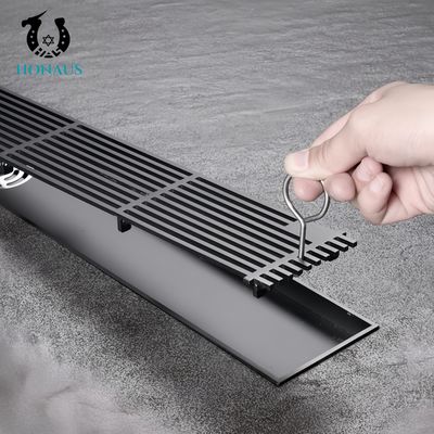 Modern Bathroom Shower Accessories Floor Drain Premium Brass Fast Drainage Anti Block