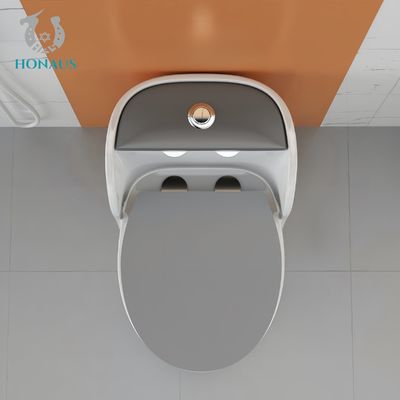 Multi Color Ceramic One Piece Toilet Bowl Luxury Design Hotel Modern Bathroom Use