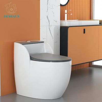 Multi Color Ceramic One Piece Toilet Bowl Luxury Design Hotel Modern Bathroom Use