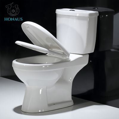 Practical Two Piece Toilet Bowl Dual Flush Best Ceramic Soft Close Cover Anti Stain