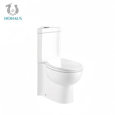 Corner Two Piece Toilet Bowl Small Bathroom High Quality White Ceramic Space Saver