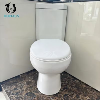 Corner Two Piece Toilet Bowl Small Bathroom High Quality White Ceramic Space Saver