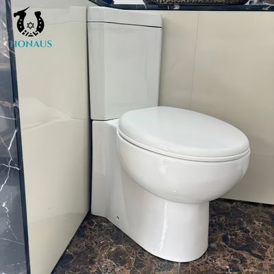 Corner Two Piece Toilet Bowl Small Bathroom High Quality White Ceramic Space Saver