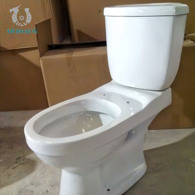 High Capacity Split Toilet Bowl Over 200KG Weight Bearing For Elongated Toilets