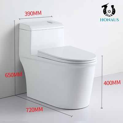 Modern Ceramic One Piece Toilet Bowl Classic Design Dual Flush ISO CE Best Quality