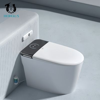 Luxury Smart Intelligent Toilet Ceramic Digital Screen Auto Lid Foam Shield