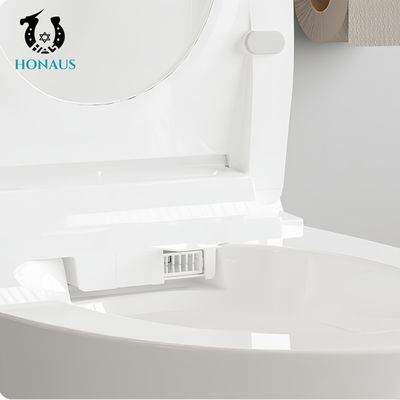 Small Size Smart Intelligent Toilet Ceramic Multi Functions Modern Design Siphonic