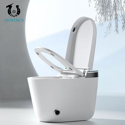 Modern Smart Intelligent Toilet Best Ceramic Digital Screen Foam Shield Remote Control