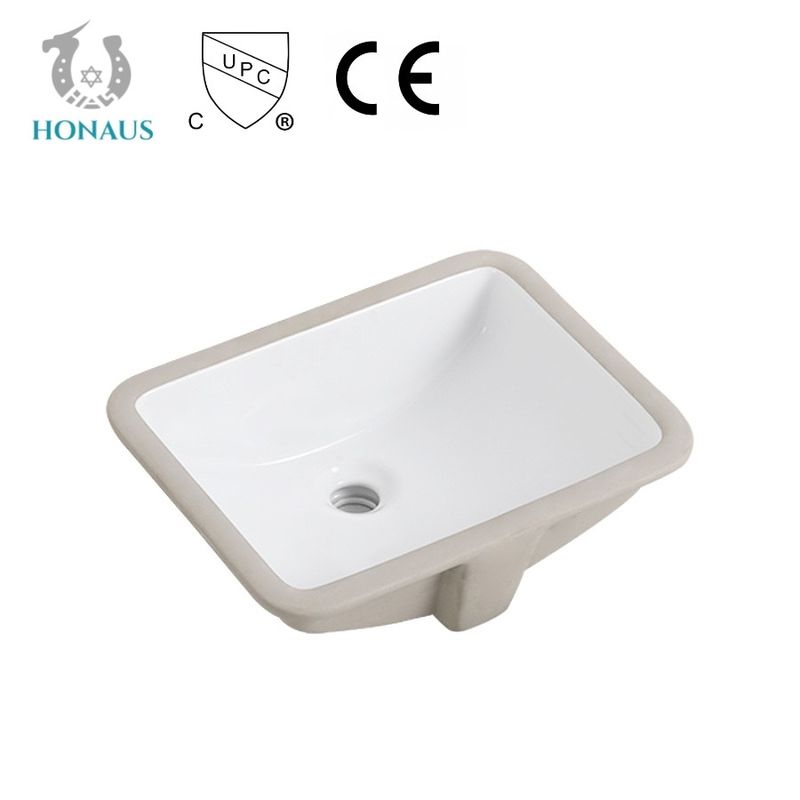 UPC Cross Border Bathroom Inset Basin Undermount With Overflow