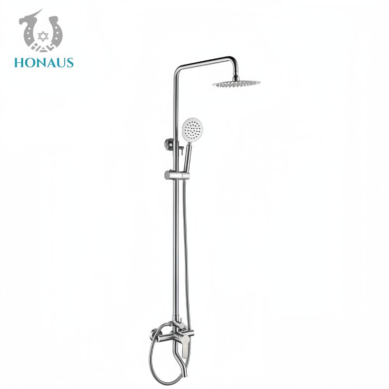 1.5 MPa 304 Stainless Steel Cold And Hot Shower Set With Three Modes Shower Head