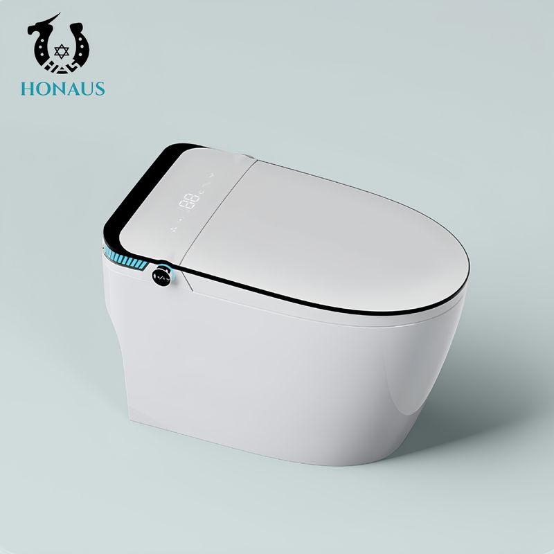 Siphonic Vortex Flush Smart Bathroom Toilet With High Temperature Kiln