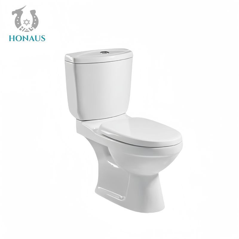 Practical Two Piece Toilet Bowl Dual Flush Best Ceramic Soft Close Cover Anti Stain